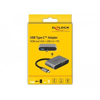 DeLock  Dockingstation USB 3.1 Type-C - PD 87W 