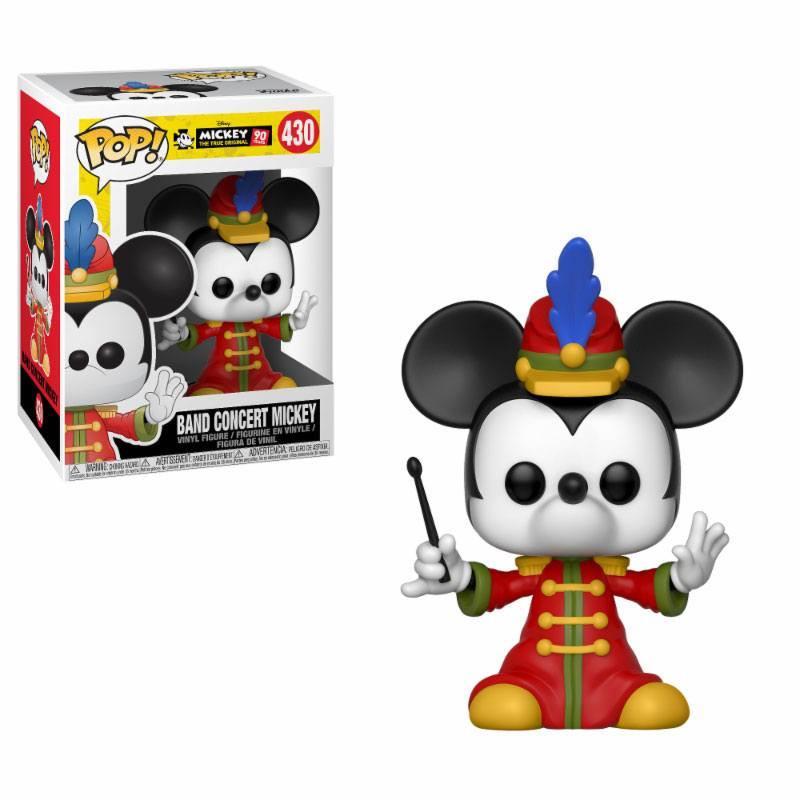 Image of Micky Maus th Anniversary POP! Disney Vinyl Figur Band Concert