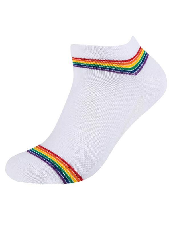 camano  Rainbow Sneakersocken 