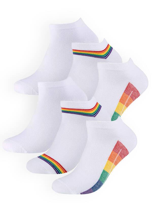 camano  Rainbow Sneakersocken 