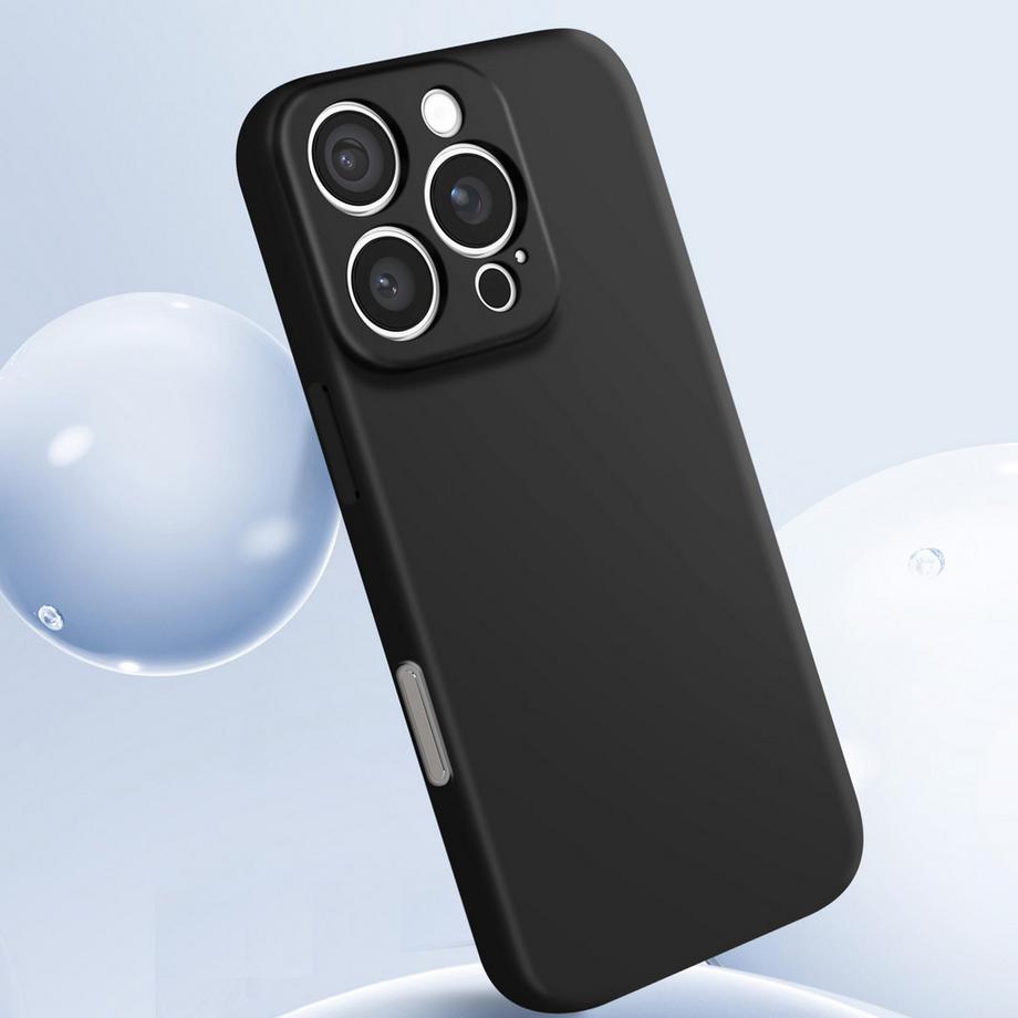 Avizar  Weiche Hülle iPhone 16 Pro Schwarz 