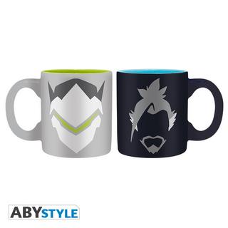 Abystyle Mug - Tasse(s) Espresso - Overwatch - Hanzo & Genji  