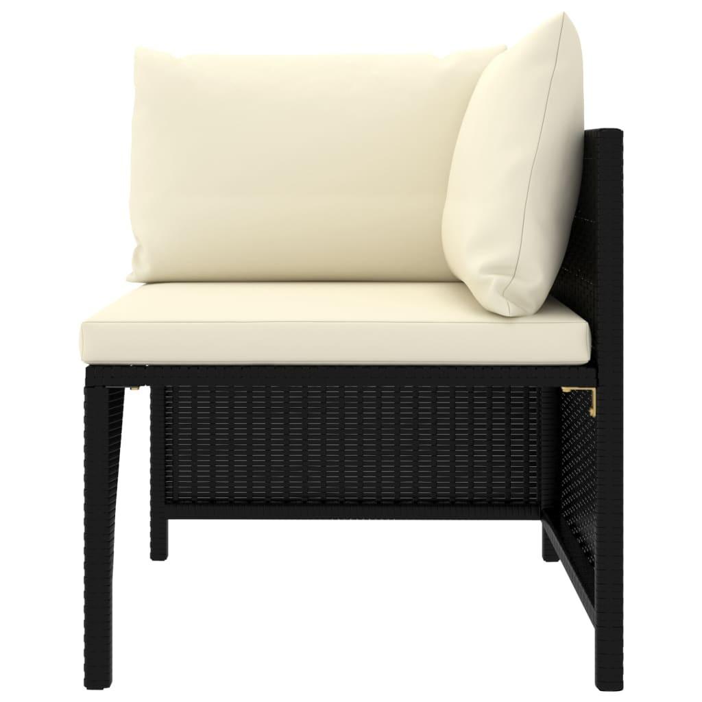 VidaXL Sofa de jardin rotin  