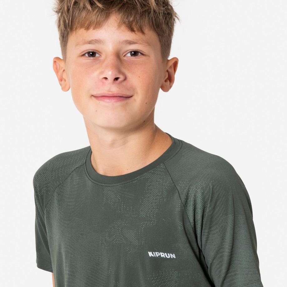 KIPRUN  Laufshirt kurzarm Kinder Nahtlos 