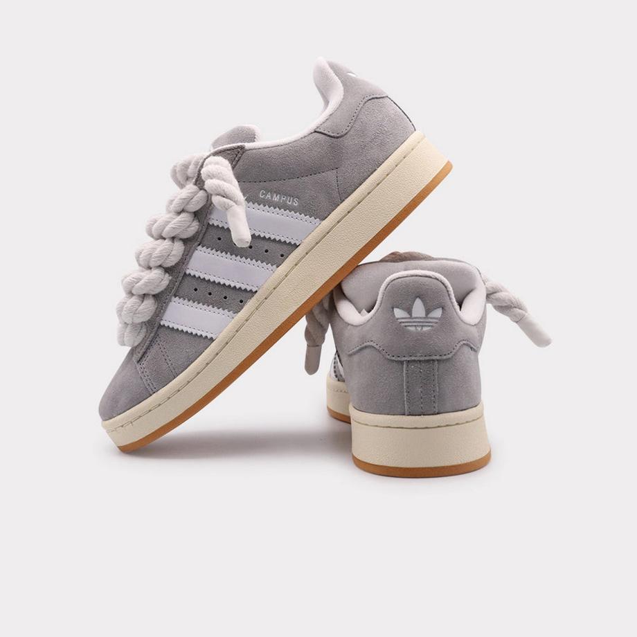 adidas Campus 00s Core Black Rope Lace White Baskets  