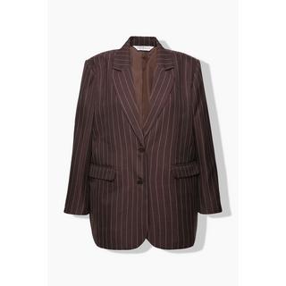 Studio Untold  Blazer dal taglio oversize con righe sottili ed effetto brillante 