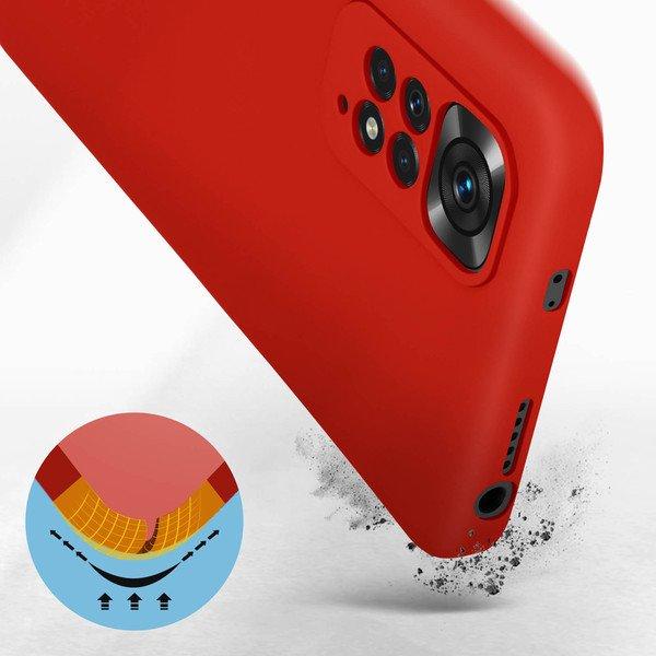 Avizar  Coque Xiaomi Redmi Note 11 et 11s Rouge 