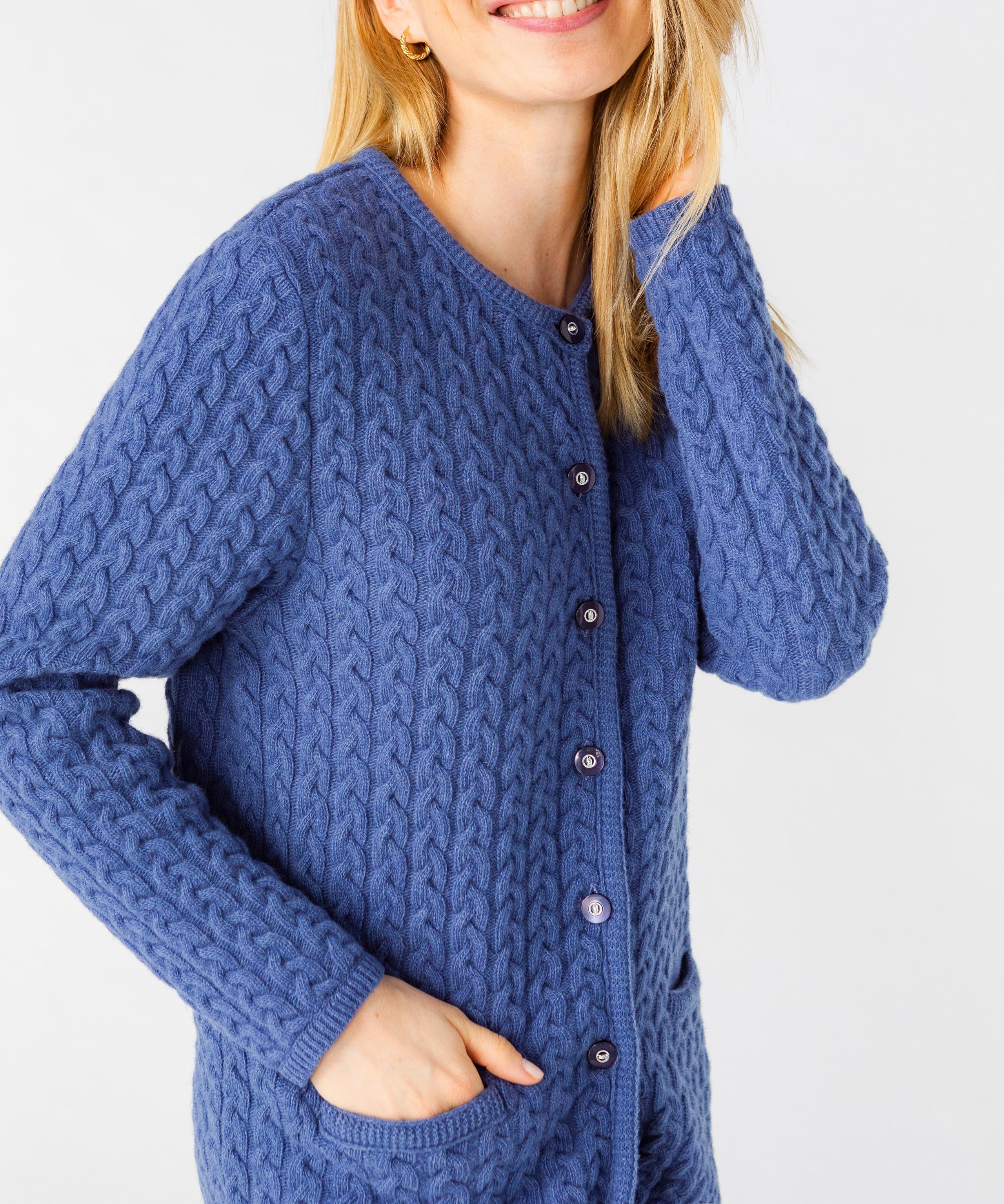 Damart  Cardigan 80% laine d'agneau. 