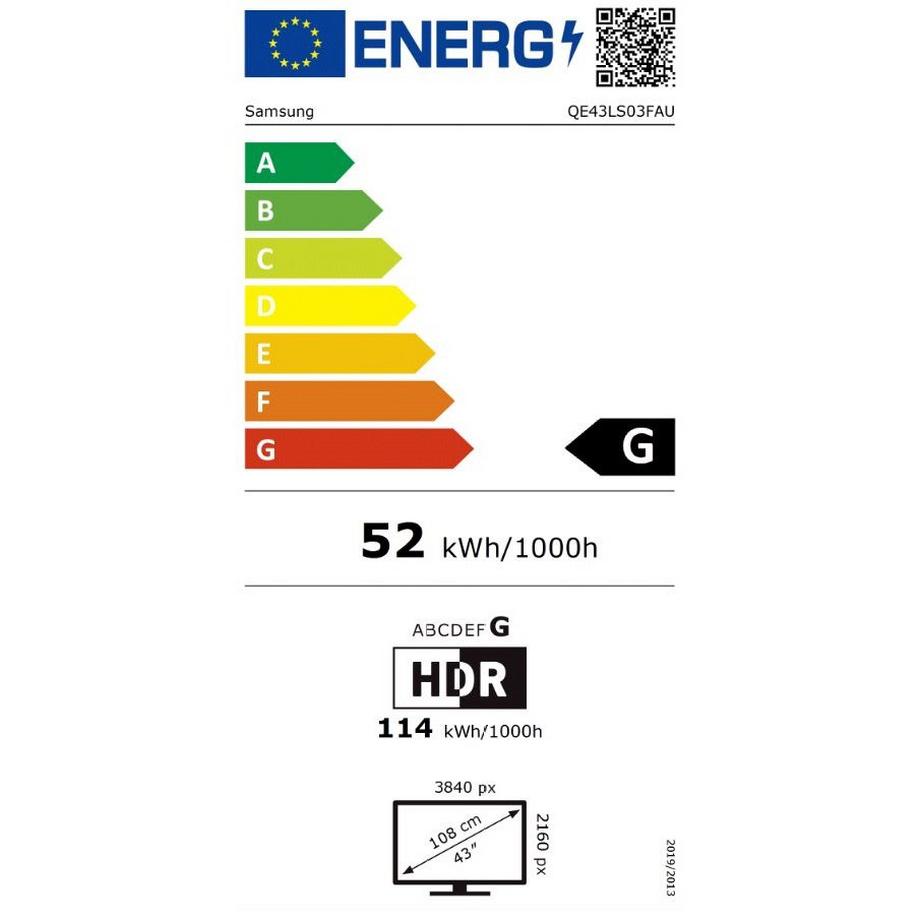 SAMSUNG  QE43LS03FAUXX 