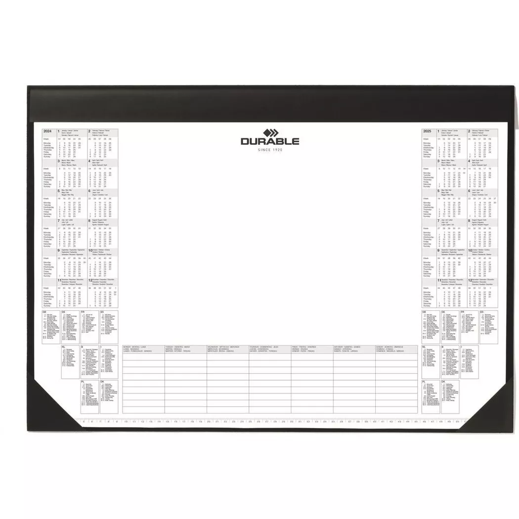 DURABLE - Schreibunterlage mit Kalender & Planer, 30X90CM