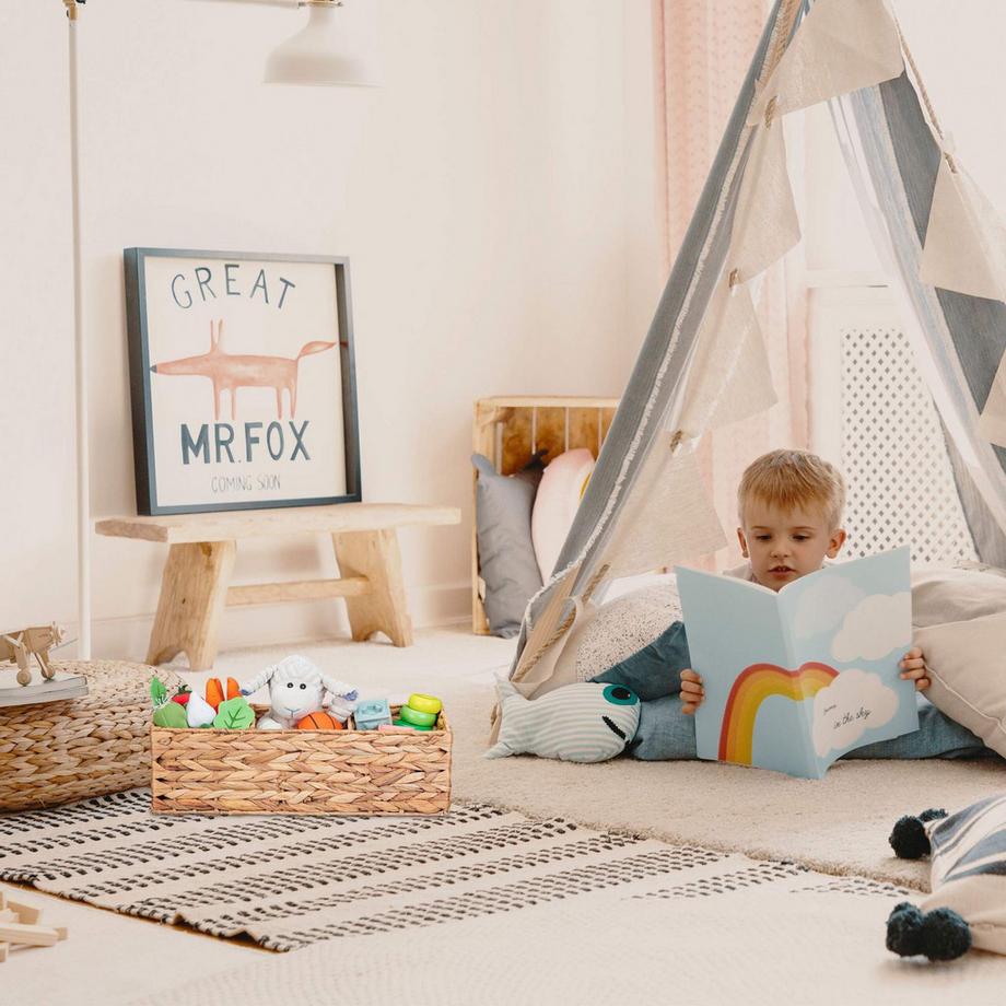 Northio Aufbewahrungskorb mit 3 Fächern  