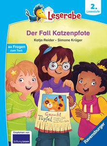 Der Fall Katzenpfote - Leserabe ab 2. Klasse - Erstlesebuch für Kinder ab 7 Jahren Reider, Katja; Krüger, Simone (Illustrationen) Gebundene Ausgabe 