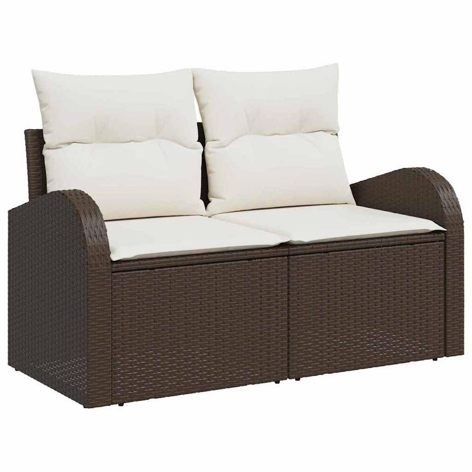 VidaXL Divano da giardino Polyrattan  