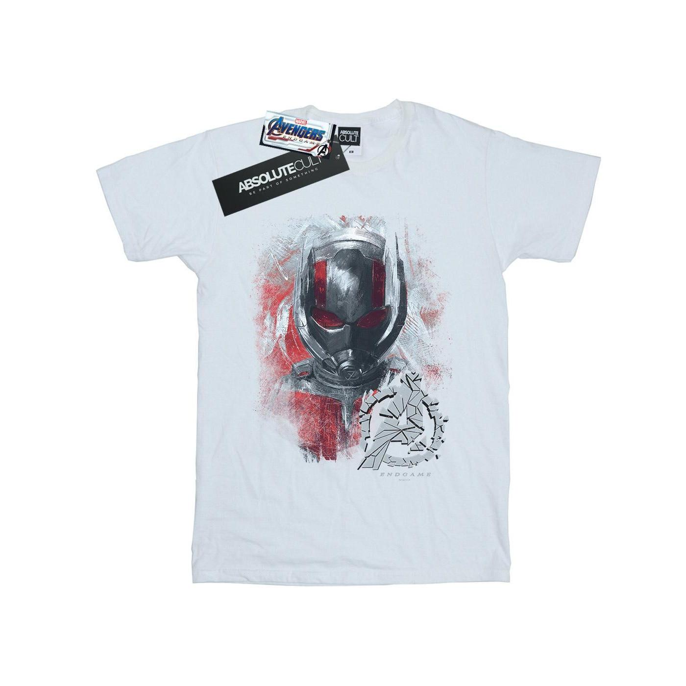 Image of Avengers Endgame Antman Brushed Tshirt Damen Weiss L