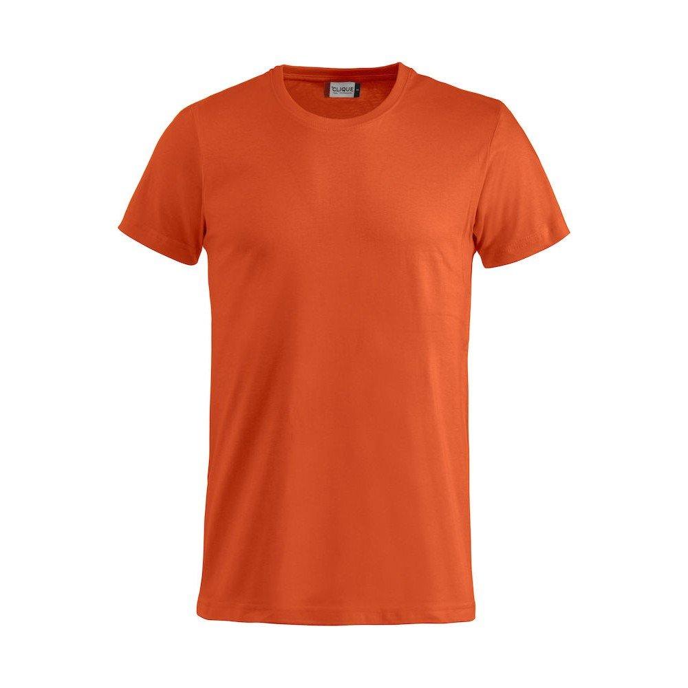 Image of Basic Tshirt Herren Orange 3XL