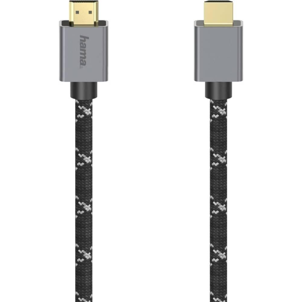 hama  Câble HDMI Ultra High Speed Ultra HD 8K, alu, 2.0 m 