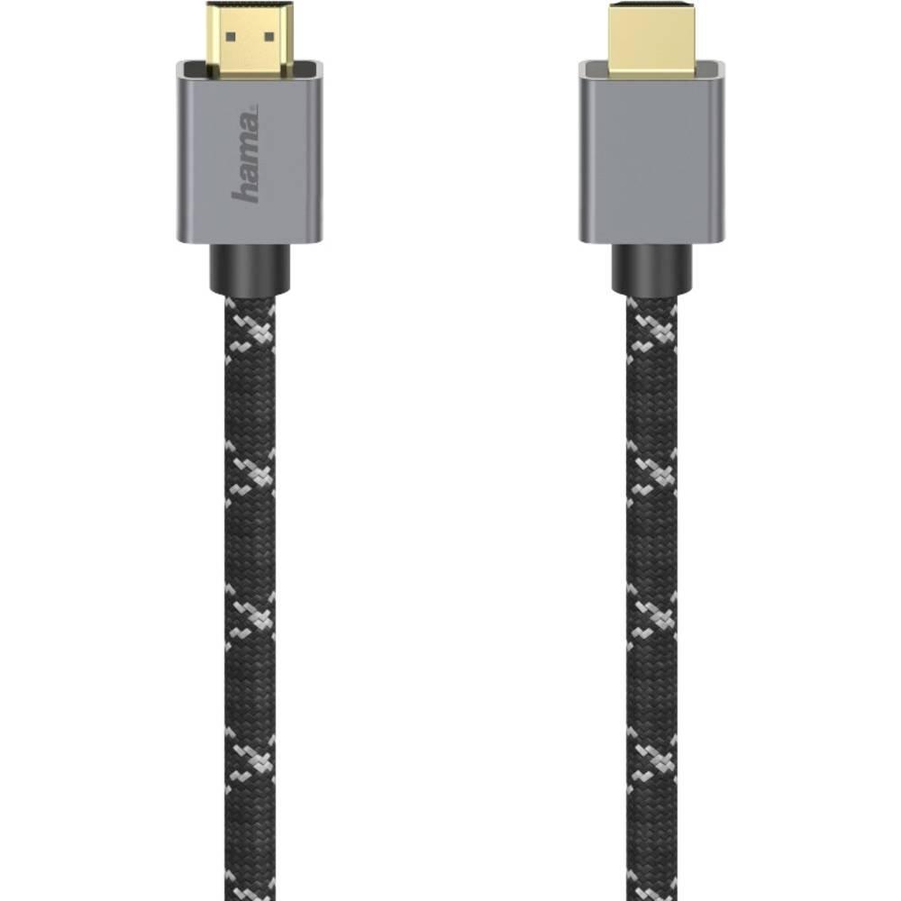 hama  Ultra High Speed HDMI-Kabel, Ultra-HD 8K, Alu, 2.0 m 