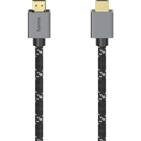 hama  Câble HDMI Ultra High Speed Ultra HD 8K, alu, 2.0 m 