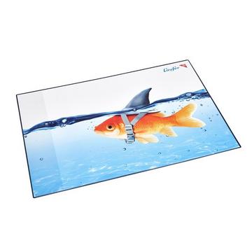 LÄUFER Schreibunterlage 46649 Goldhai 53x40cm