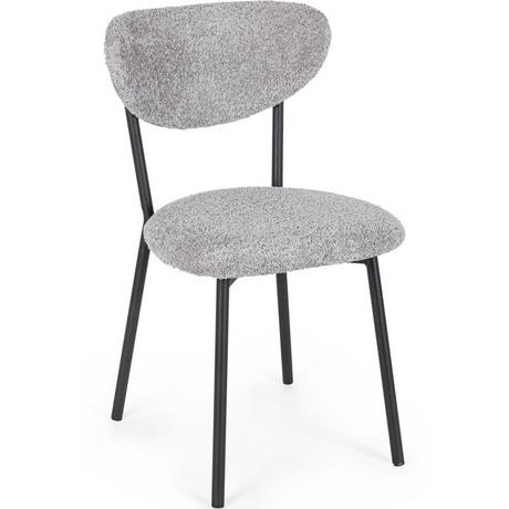 mutoni Chaise Ludmilla gris clair  