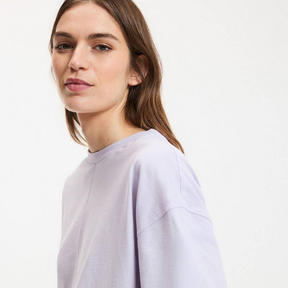 La Redoute Collections T-shirt oversize à manches longues  