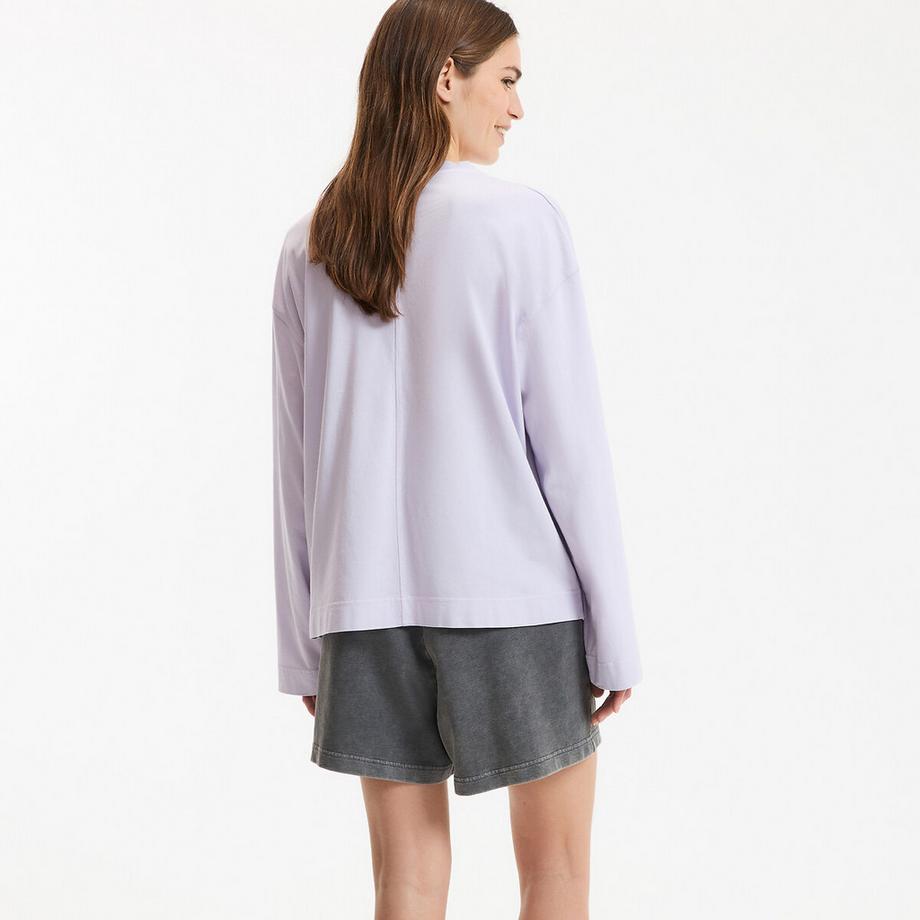 La Redoute Collections T-shirt oversize à manches longues  