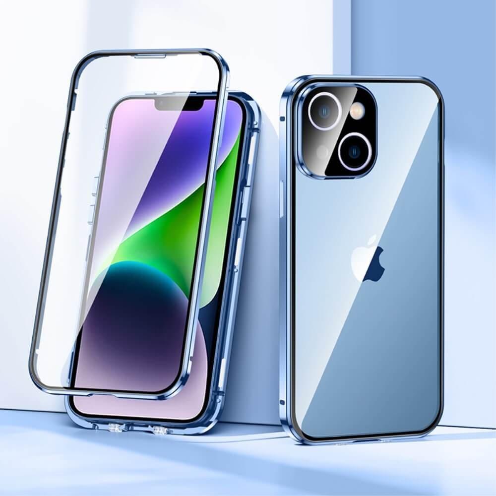 Cover-Discount  iPhone 15 - Magnetische Schutzhülle Mit Panzerglas 