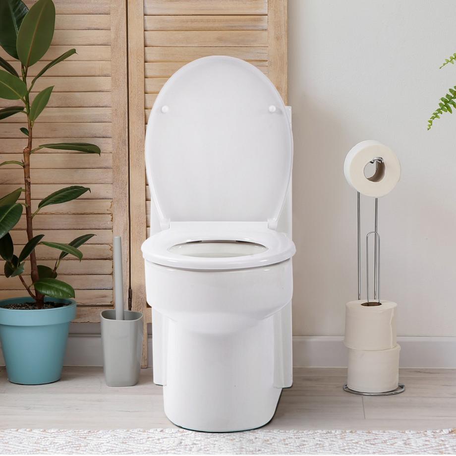 Arebos Toilettendeckel mit Absenkautomatik Klodeckel Toilettensitz  