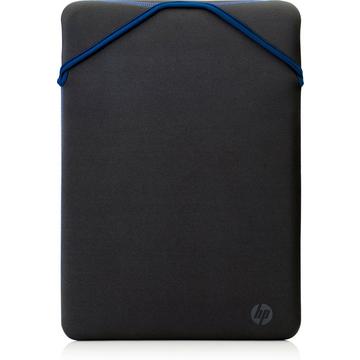 Housse de protection réversible pour ordinateur portable 15,6 pouces (bleu)