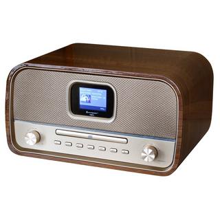 soundmaster  Soundmaster DAB970BR1 Home-Stereoanlage Home-Audio-Minisystem 30 W Gold, Holz 