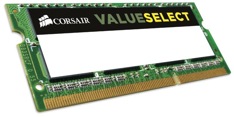 Corsair  Value Select (1 x 8GB, DDR3-1600, SODIMM 204) 