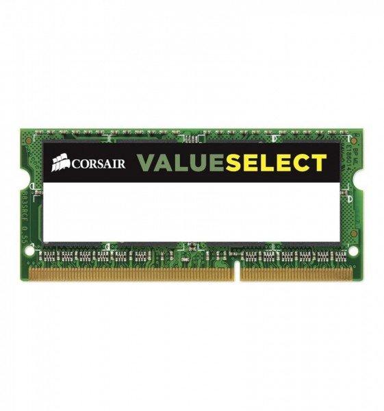 Corsair  Value Select (1 x 8GB, DDR3-1600, SODIMM 204) 