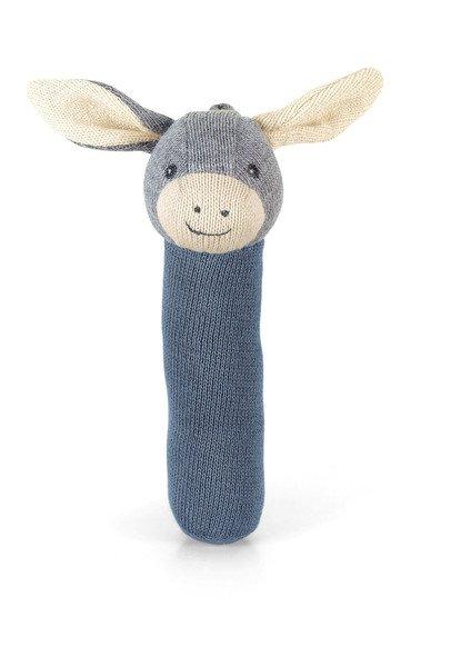 Image of Strick-Greiffigur Esel Emmi Blau