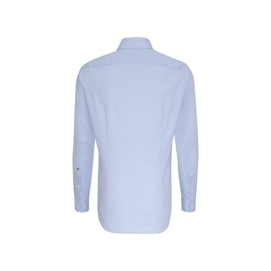 Seidensticker Chemise Oxford Shaped Fit Manches Longues Unie  