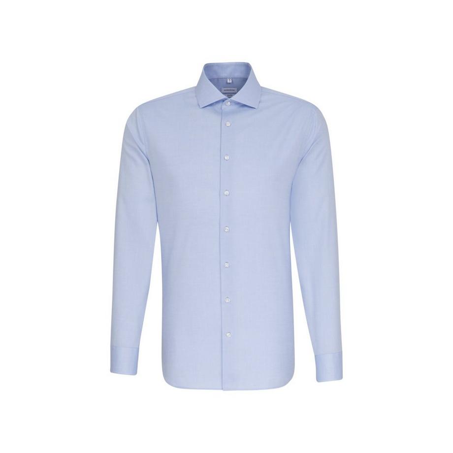 Seidensticker Chemise Oxford Shaped Fit Manches Longues Unie  