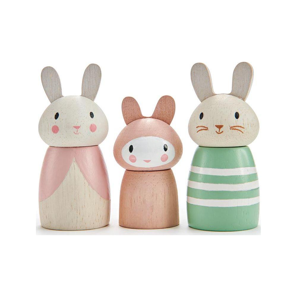 Image of Puppenhaus Hasenfamilie Multicolor