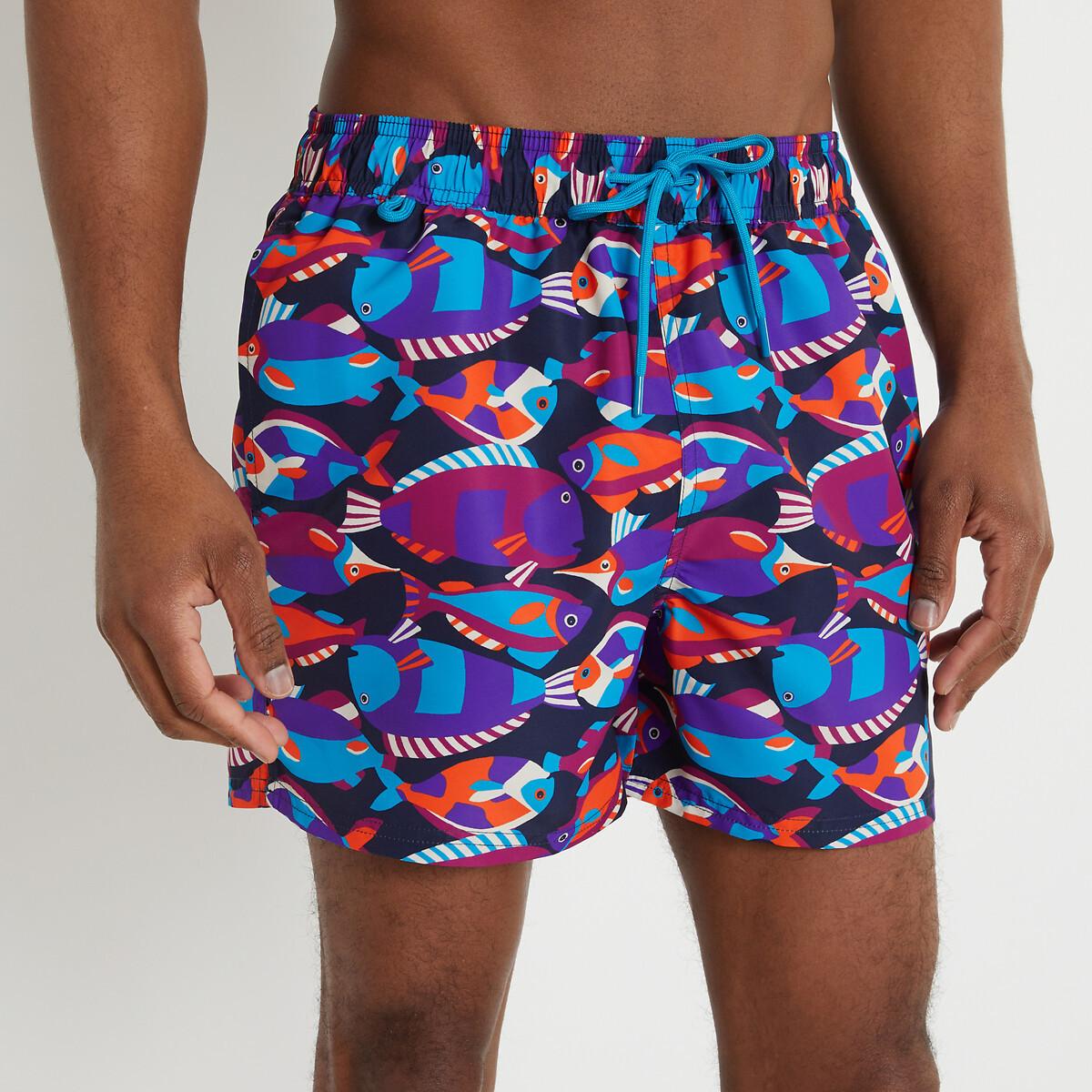 Image of Bade-bermudas Mit Allover-druck Unisex XL