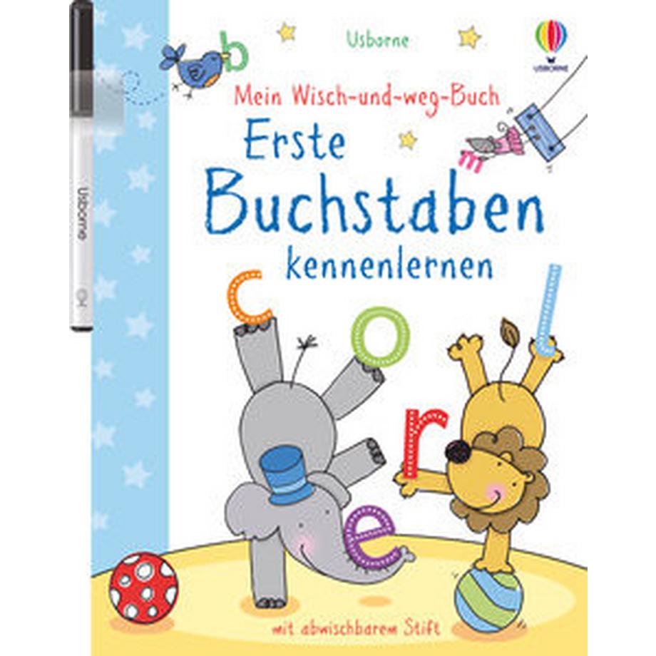Usborne  Mein Wisch-und-weg-Buch: Erste Buchstaben kennenlernen 