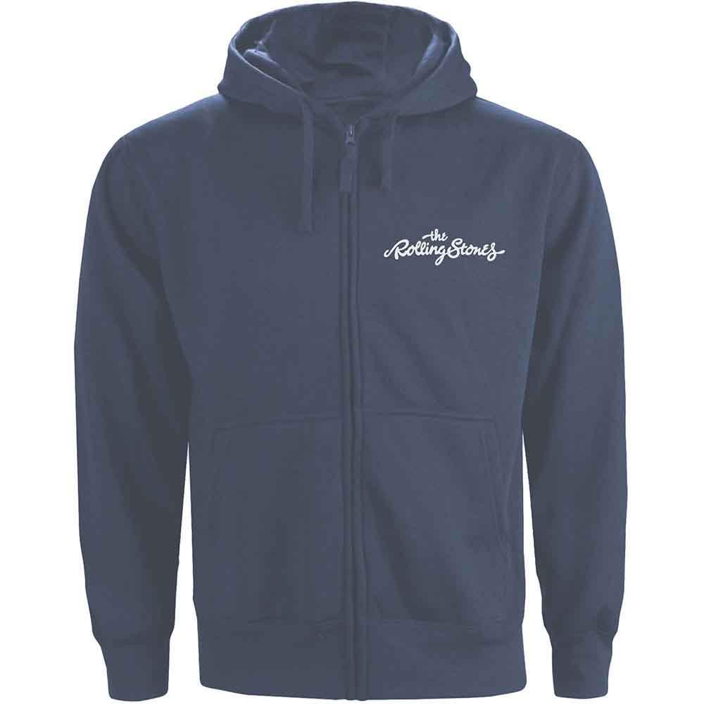 The Rolling Stones  Classic Hoodie mit durchgehendem Reißverschluss 