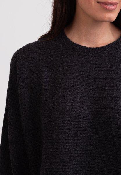 CASH-MERE.CH  Wolle Kaschmir Rundhals Pullover 