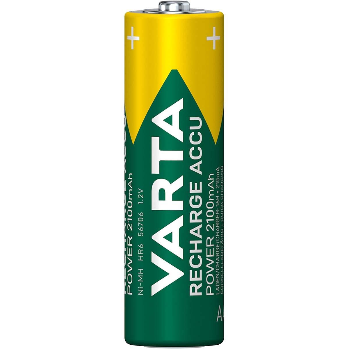 Image of Wiederaufladbare Ni-mh-batterien Aa | 1,2 V Dc | 2100 Mah | 6-blister Unisex AA