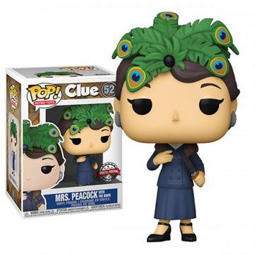 Funko POP! Clue: Mrs. Peacock w/Knife (52) EXM