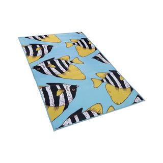 Beliani Tapis enfant en Polyester FIZME  
