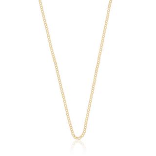 MUAU Schmuck  Collier Erbs Gelbgold 750, 2.5mm, 38cm 