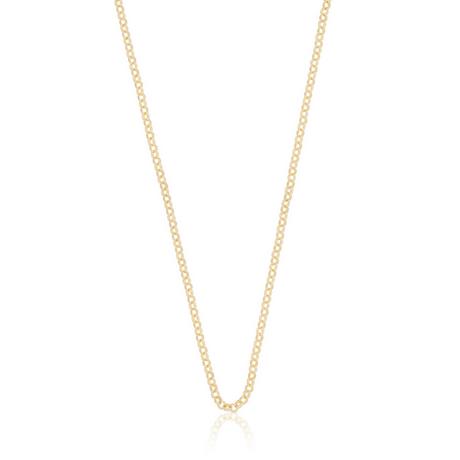 MUAU Schmuck  Collier Erbs Gelbgold 750, 2.5mm, 38cm 