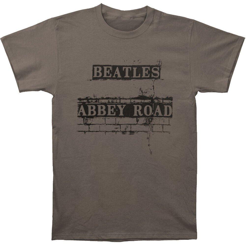Image of Abbey Road Sign Tshirt Damen Grau M