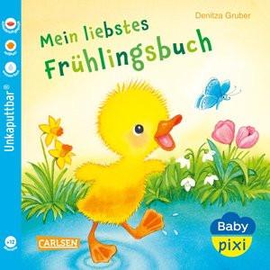 Baby Pixi (unkaputtbar) 147: Mein liebstes Frühlingsbuch Gruber, Denitza; Gruber, Denitza (Illustrationen) Gebundene Ausgabe 