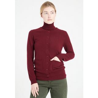 Studio Cashmere8 LILLY 4 Taillierte Strickjacke mit Rundhalsausschnitt  