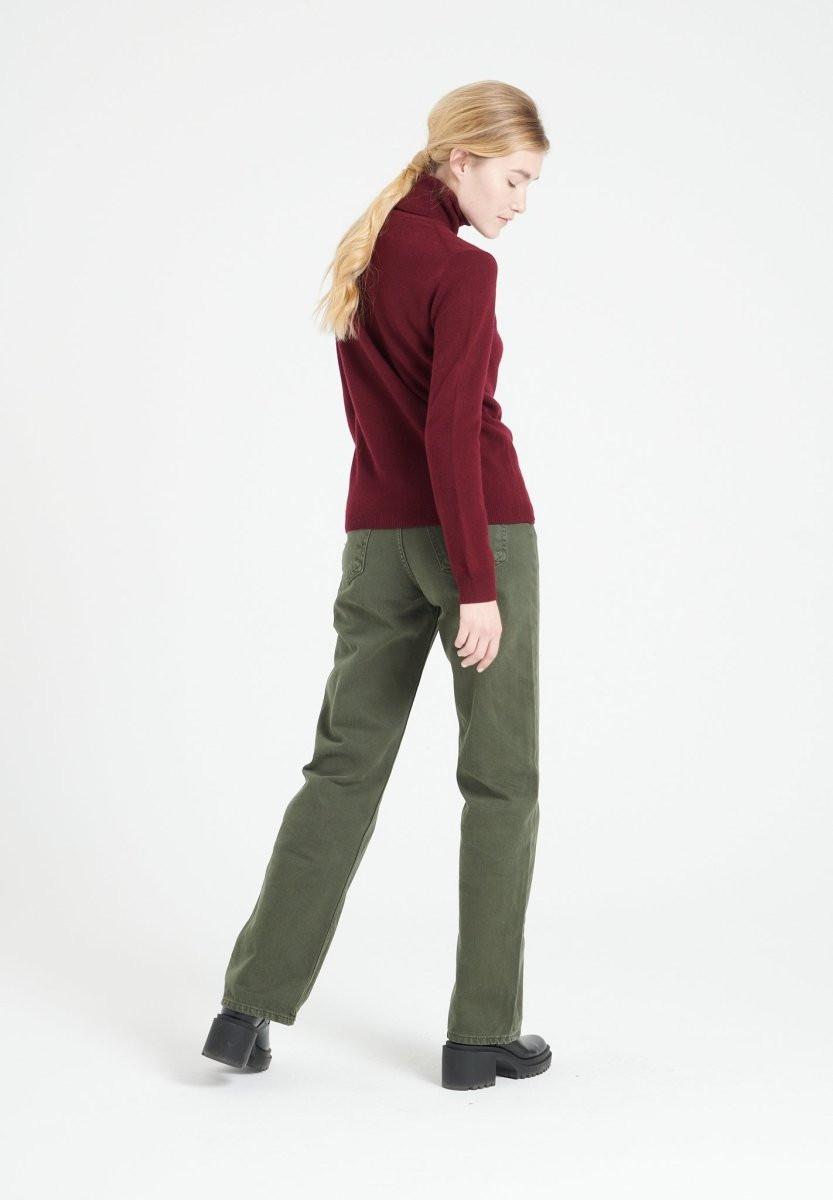 Studio Cashmere8 LILLY 4 Taillierte Strickjacke mit Rundhalsausschnitt  