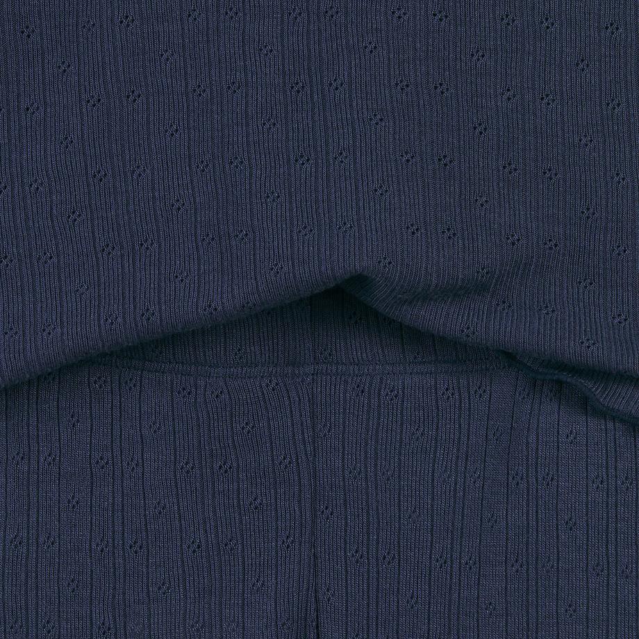 La Redoute Collections  Pyjama mit langen Ärmeln aus Pointelle-Mesh 
